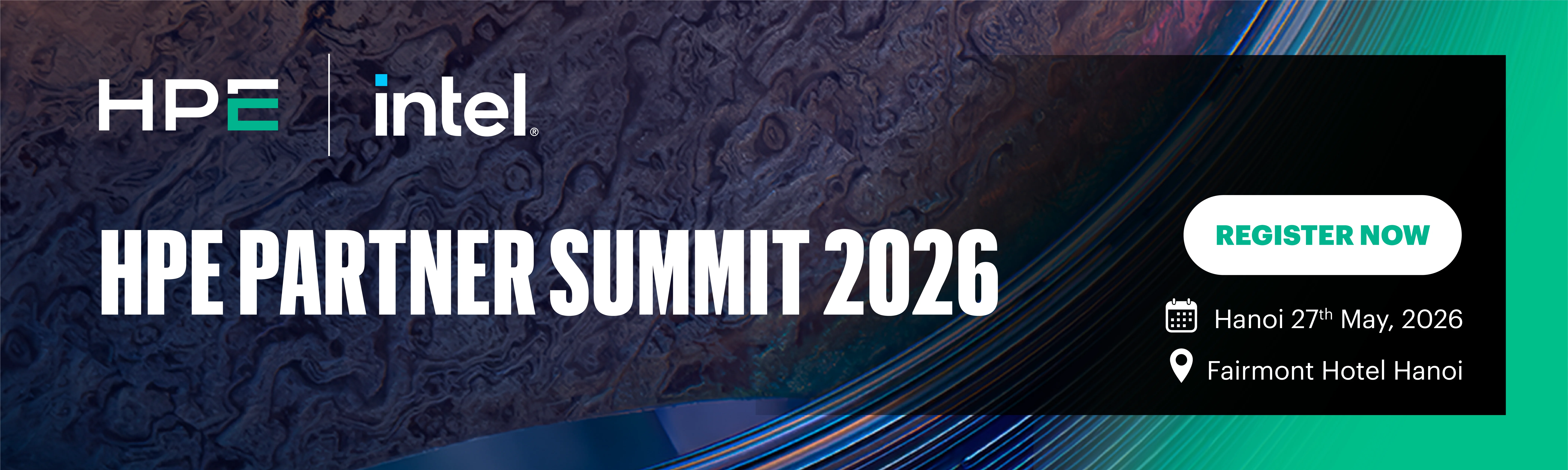 HPE Partner Summit 2026 – Hanoi, 27 May 2026, Fairmont Hotel Hanoi